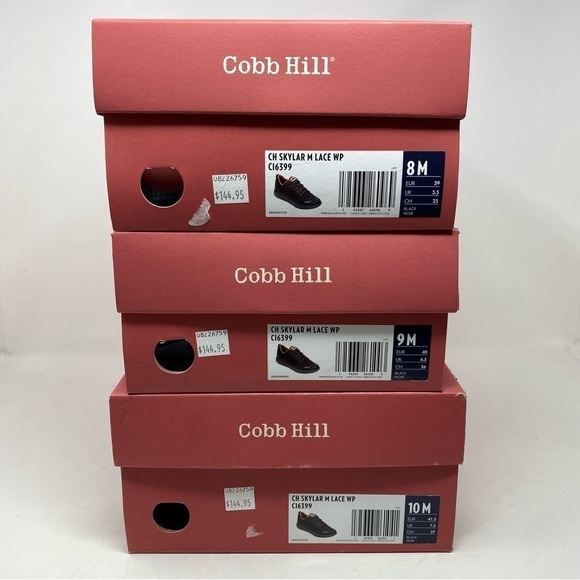 Cobb Hill WOMEN'S SKYLAR WATERPROOF LOW LACE-UP SNEAKER Black - Picture 7 of 8